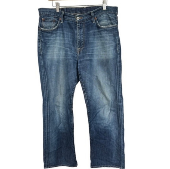 Lucky Brand Men's 181 Relaxed Fit Straight in Ol Chevy Nova Wash Size 34 - Picture 12 of 12